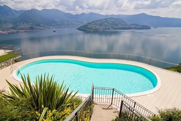 La Villetta In Residence Con Piscina E Vista Lago Parzanica