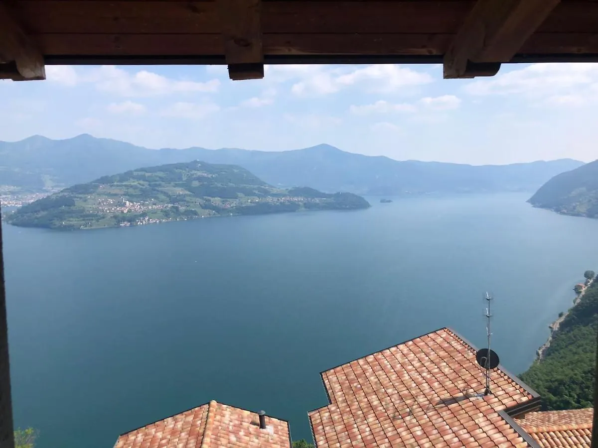 La Villetta In Residence Con Piscina E Vista Lago Parzanica Apartment