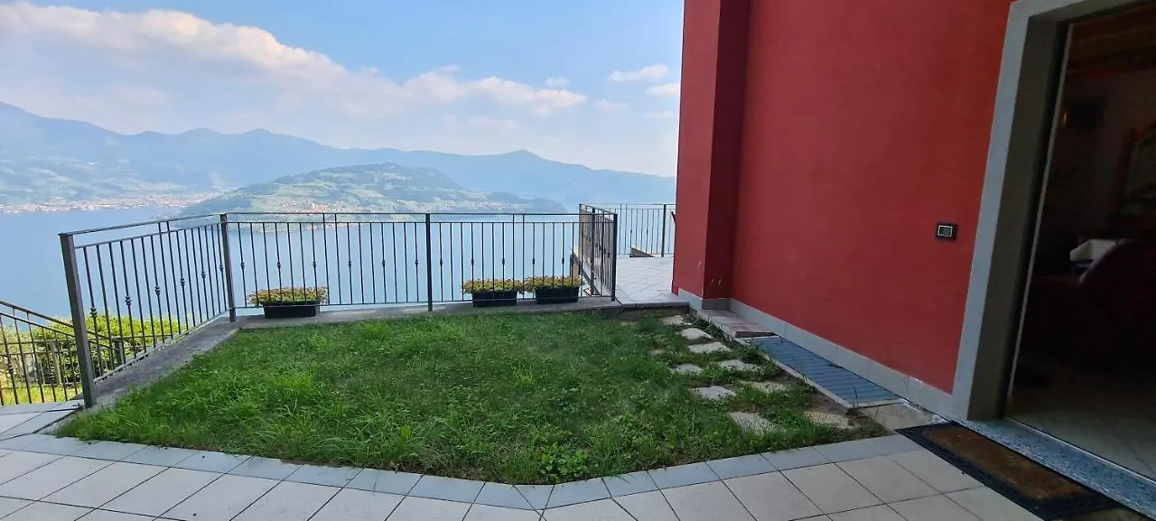 La Villetta In Residence Con Piscina E Vista Lago Parzanica Apartment